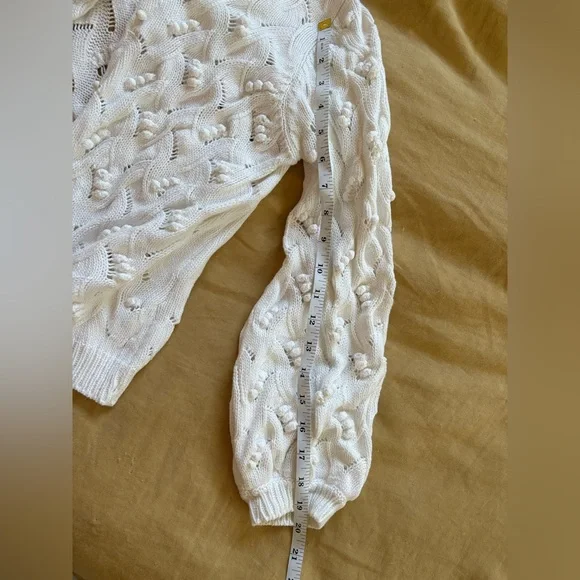 Sézane Marthe Jumper in Ecru (Size S) - Picture 8 of 9